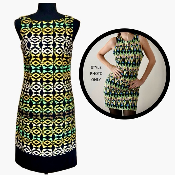 AB Studio Sleeveless Sheath Dress (4) - Picture 1 of 13